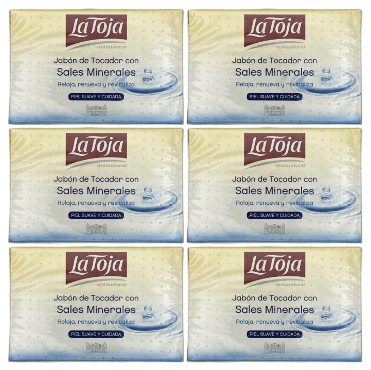 Mineral Bath Soap 6 Bars - 4.4 OZ Each | Moisturizing & Aromatic