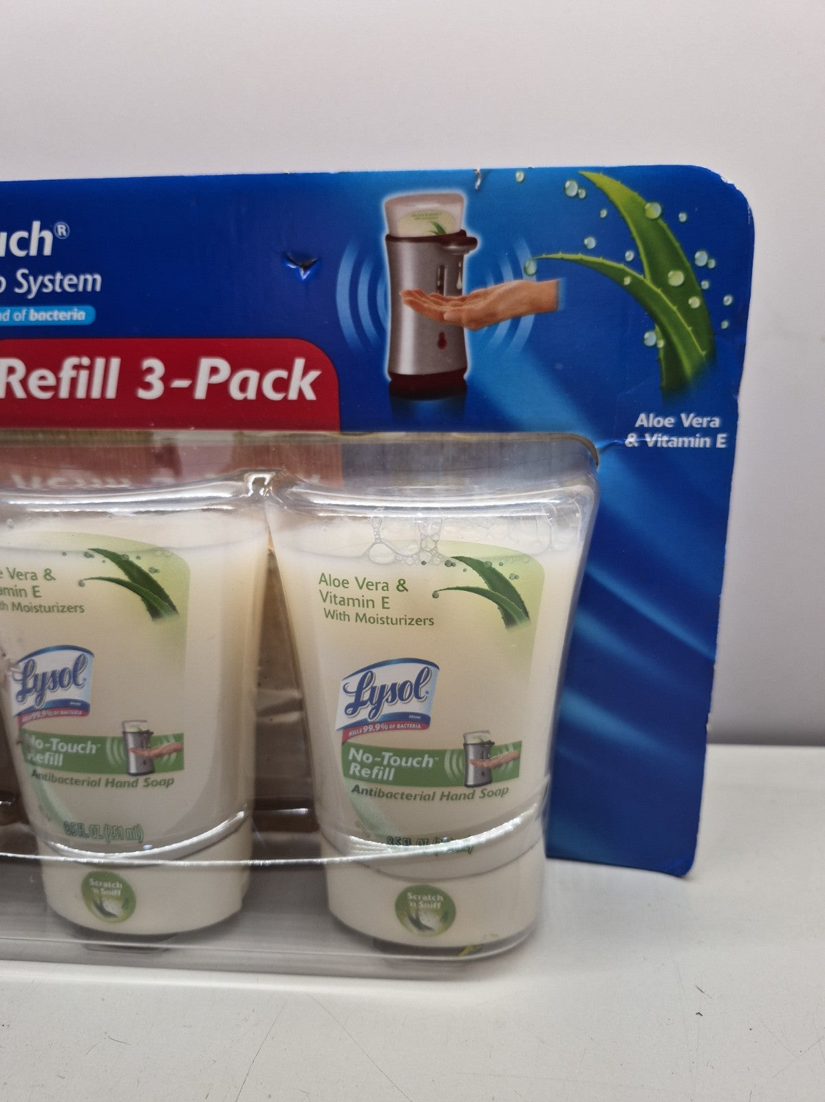 Lysol No-Touch Hand Soap Refill Pack Aloe Vera & Vitamin E - Discontinued