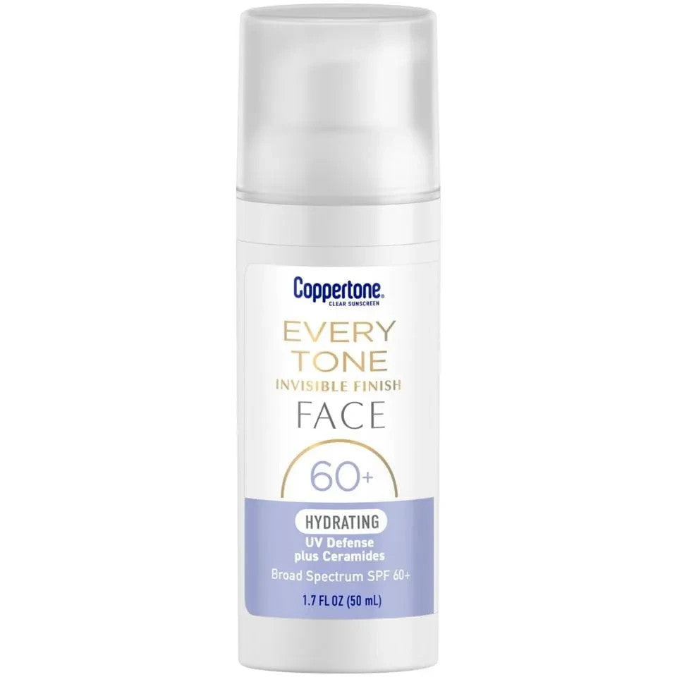 Hydrating SPF 60 Face Sunscreen with Invisible Finish & Broad Spectrum Protection