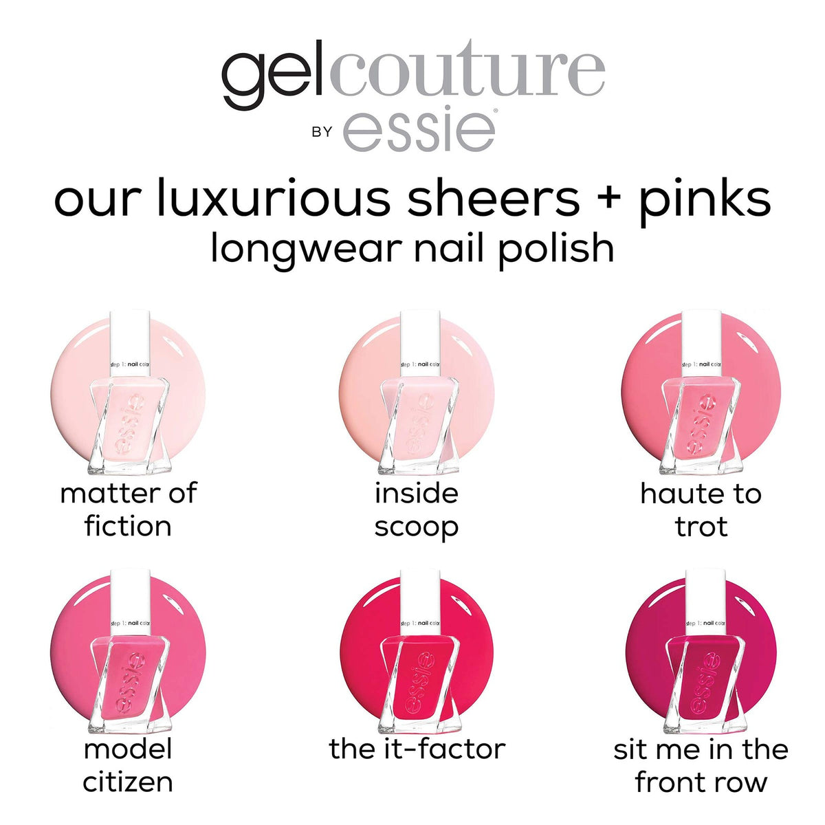 Essie Gel Couture Nail Polish V.I. Please - Longwear Vegan Purple