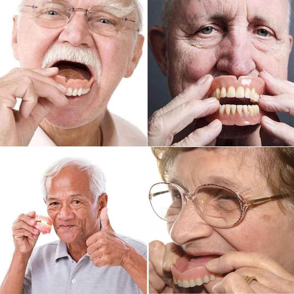 DIY Denture Repair Kit for Partial and Full Temporary Tooth Fixing