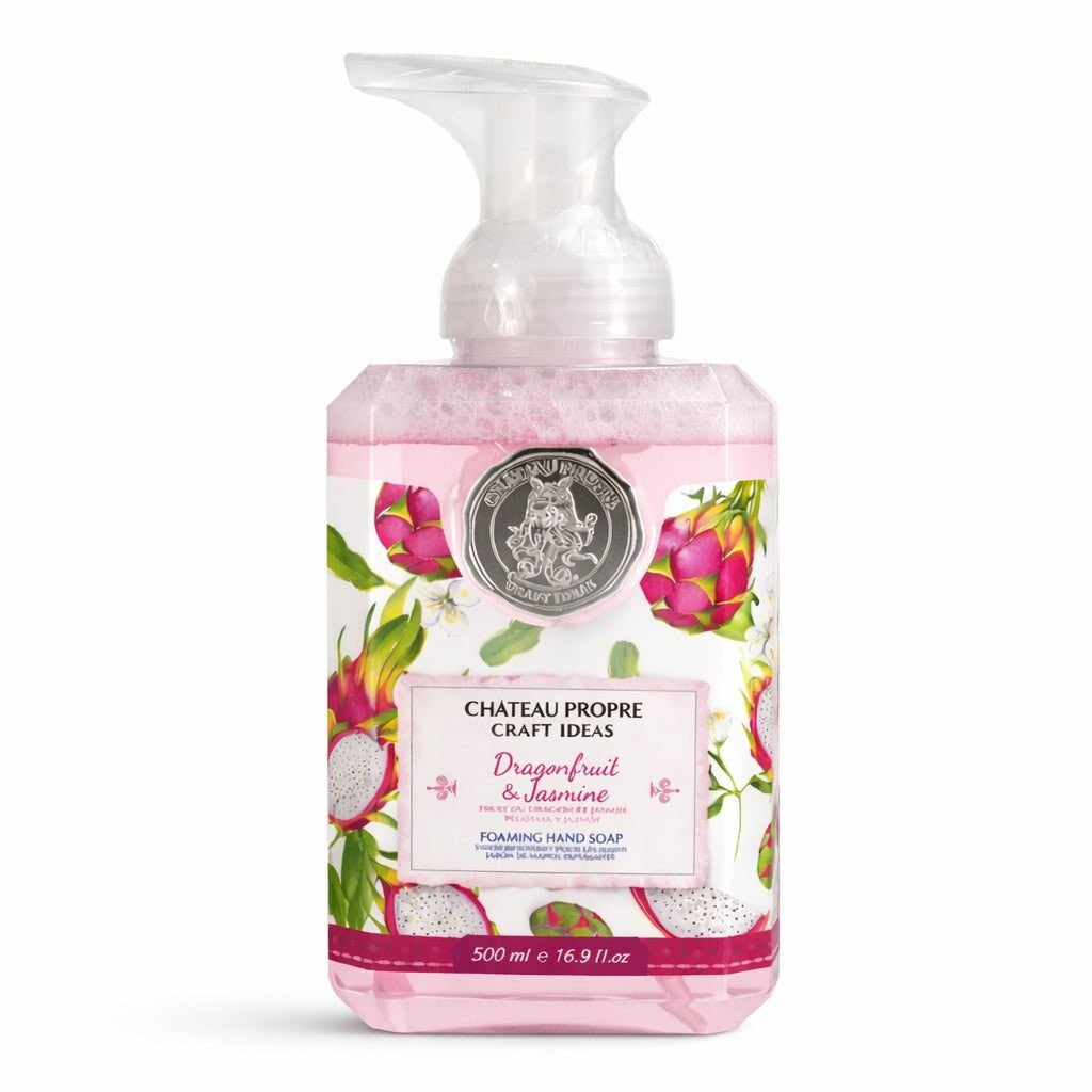 16.9 Fl Oz Foaming Hand Soap with Dragonfruit & Jasmine - Moisturizing & Refreshing