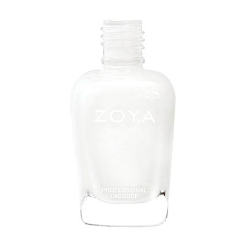 Bright White Nail Polish - Pure, Glossy Cream Finish - 0.5 fl oz