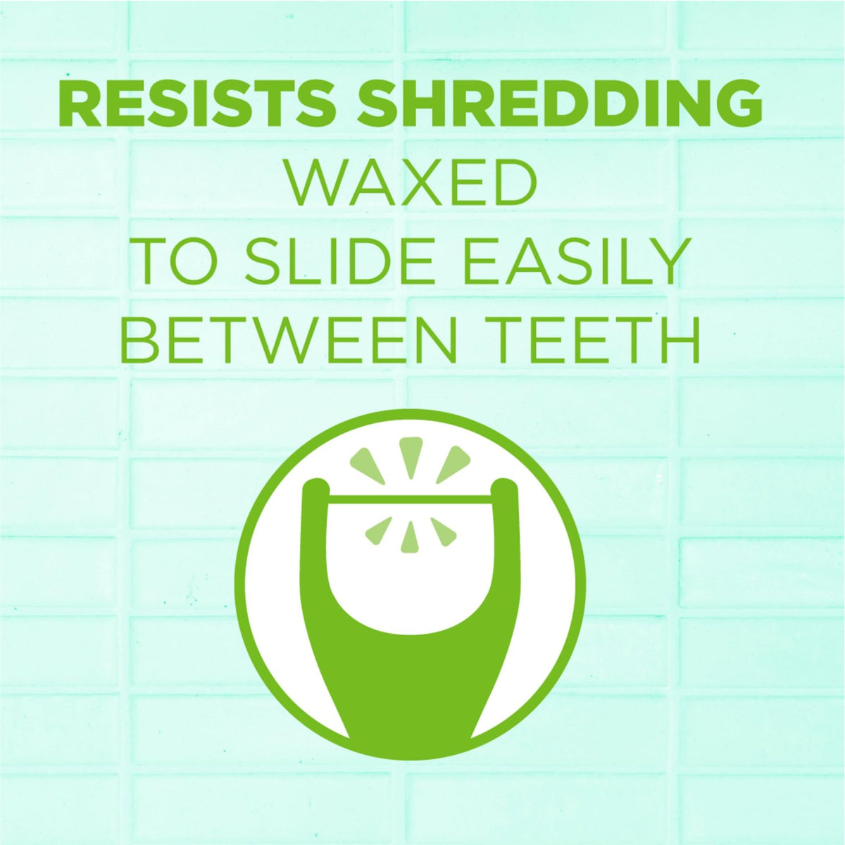 Angled Dental Floss Picks for Tight Teeth, Extra Strong Mint Floss - Pack of 100