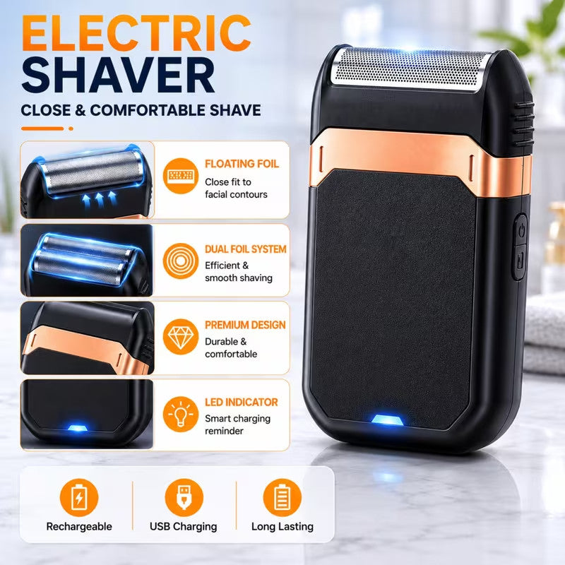 Rechargeable Electric Grooming Kit with LCD Battery Display