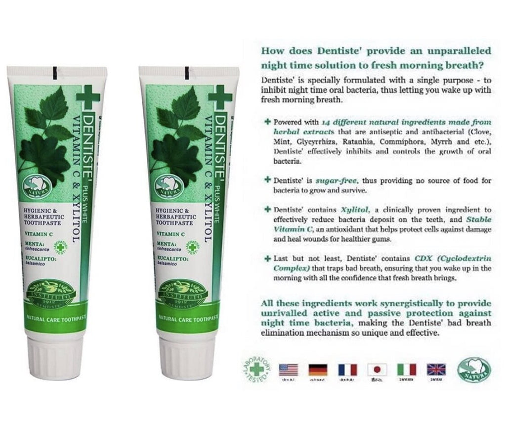 Vitamin C Xylitol Toothpaste Pack 2 - Whitening Oral Care
