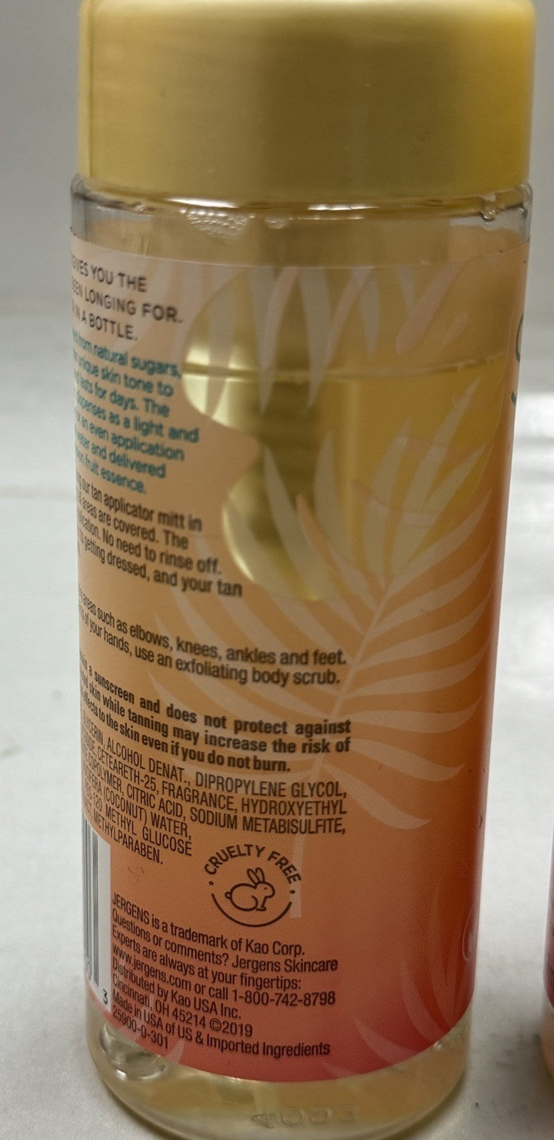 Jergens Sunless Tanning Deep Water Mousse - 5oz, Pack of 4