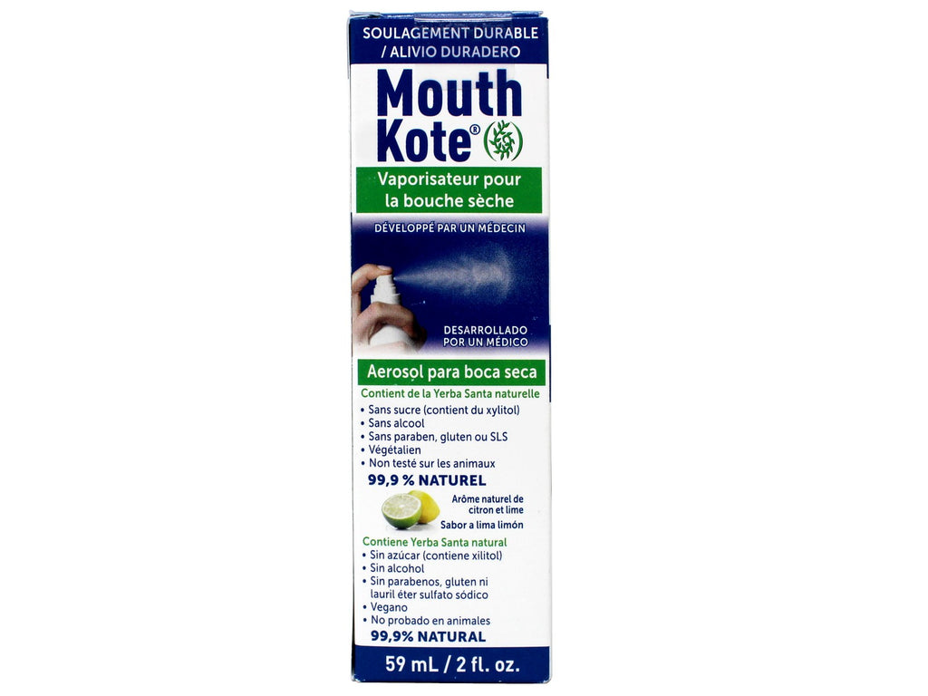 Dry Mouth Spray - Sugar-Free Lemon-Lime Relief, Long-Lasting Hydration, 2 oz