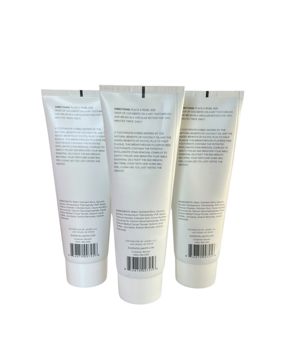 Cocobrite Coconut Oil Toothpaste with Xylitol - 4 Oz Natural Oral Care