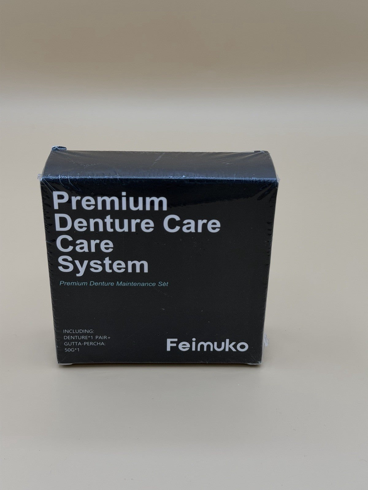 Denture Care System Maintenance Set with 50g Gel - Feimuko