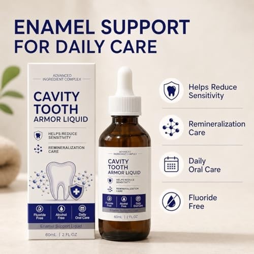 Dental Enamel Repair Liquid 2 Fl Oz - Cavity Prevention & Strengthening