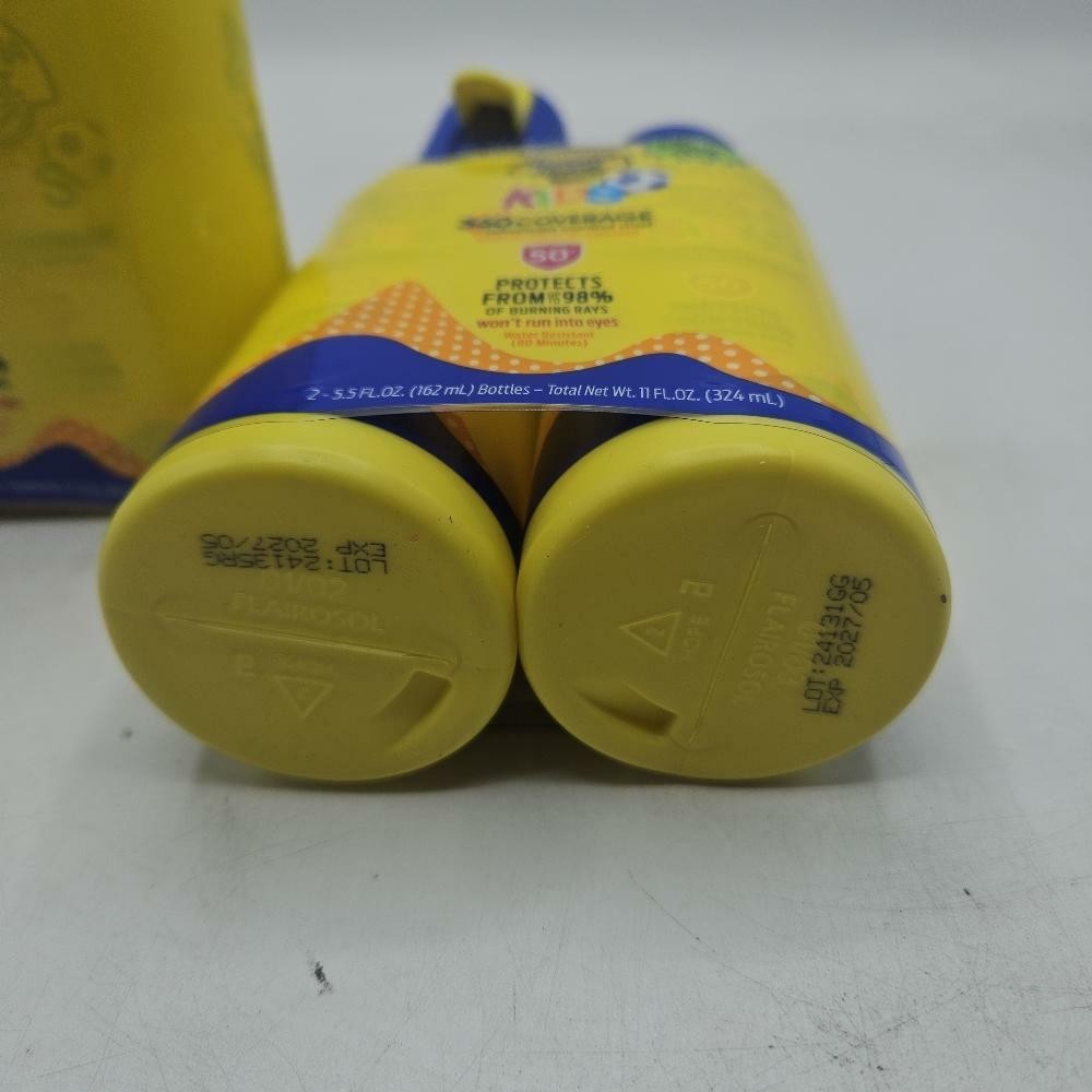 Kids SPF50 Sunscreen Spray Pack with Refill - 2 Pack, 5.5oz