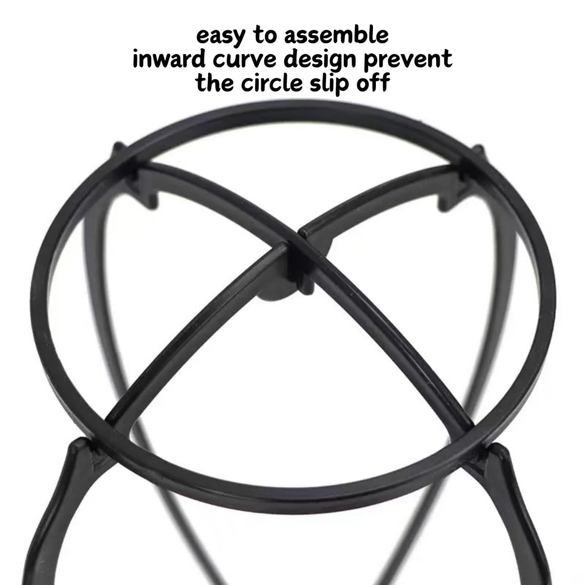 Portable Wig Head Stand Holder for Multiple Wigs and Hat Display