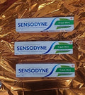 Sensodyne Mint Toothpaste 75g Pack of 3 - Sensitive Teeth Oral Care