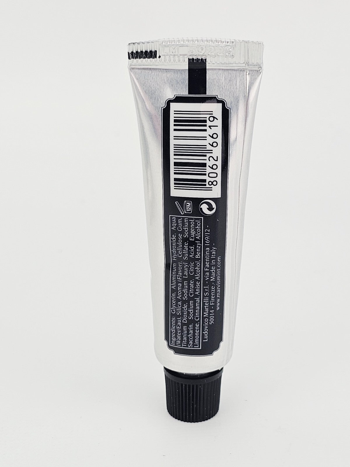 Travel Size Licorice Toothpaste Set - 4 x 0.5 oz Marvis Amarelli