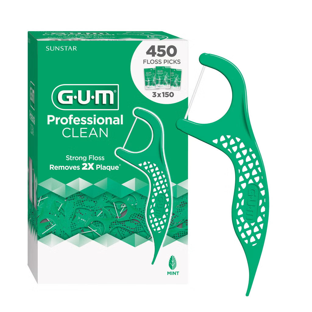 Dental Floss Picks Fresh Mint 450 Count - Convenient Oral Care for Teeth & Gums