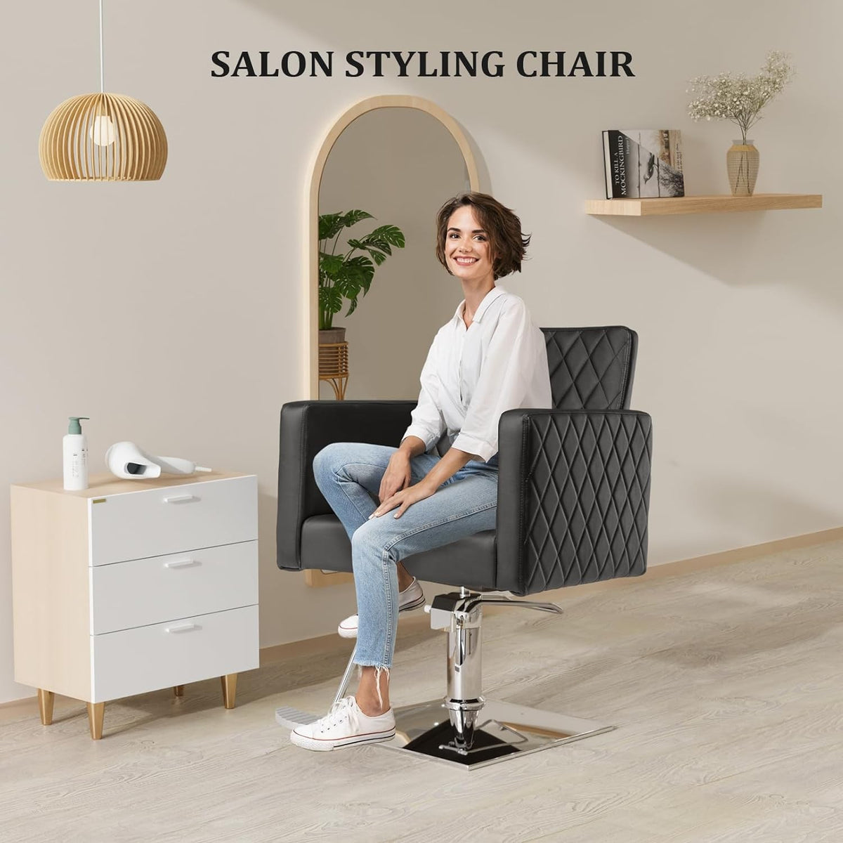 Hydraulic Barber Chair for Hair Salon & Spa Styling Equipment