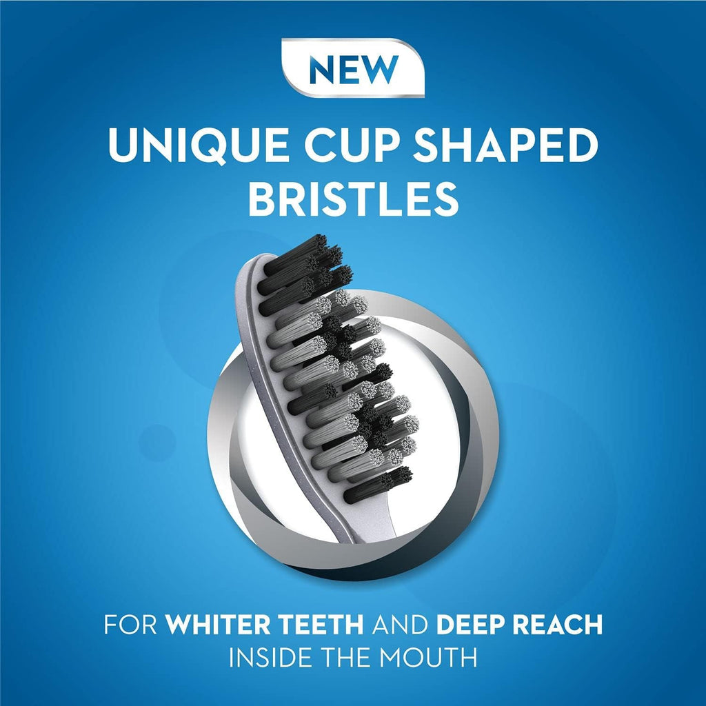 Oral-B Cavity Defense Medium Toothbrush Pack of 4 - Black