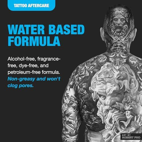 Tattoo Aftercare Foam – 2oz Sea Salt Healing Foam for Ink Protection