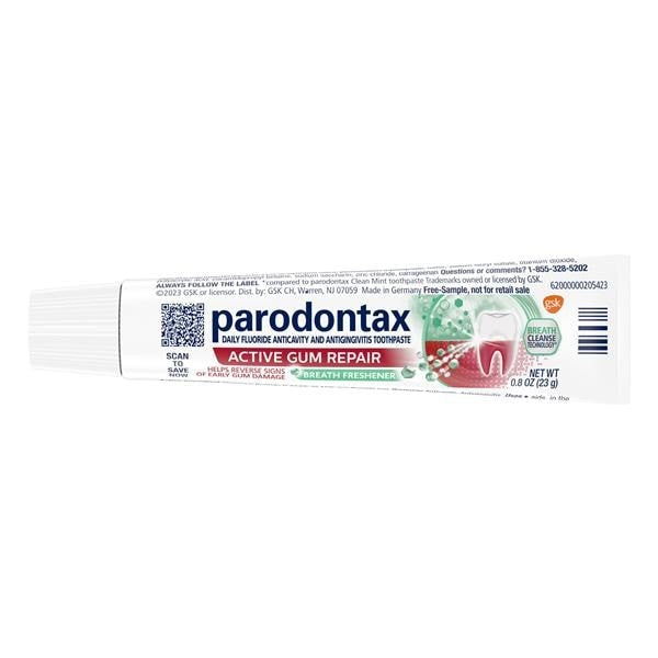 Parodontax Gum Repair Toothpaste - Antigingivitis, 0.8oz, 50 Pack