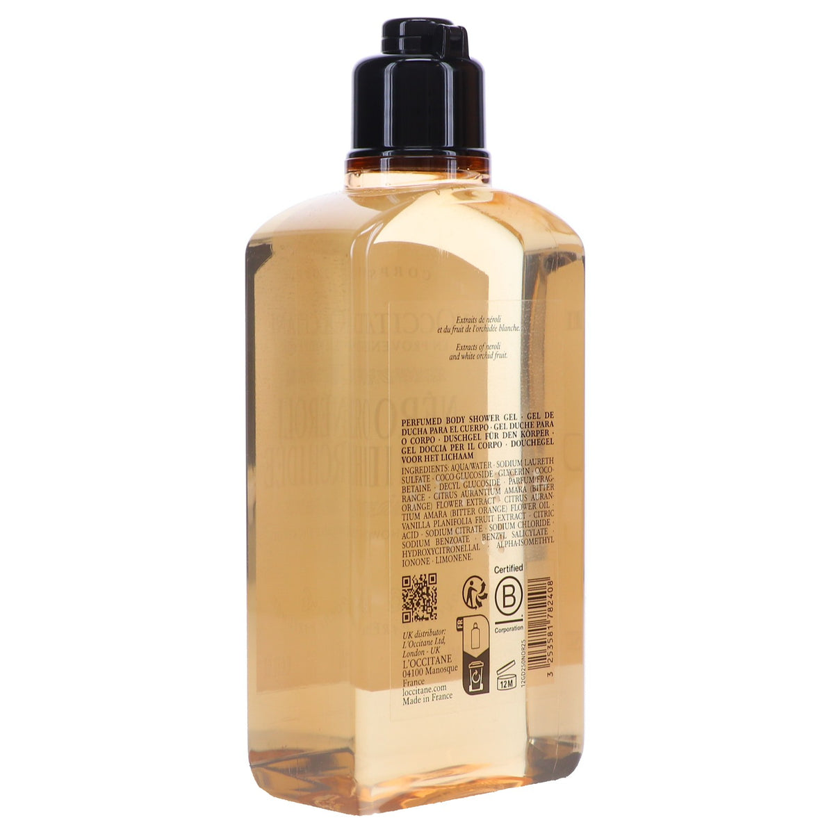 L'Occitane Graceful Neroli and Orchid Shower Gel 8.4 oz - Moisturizing