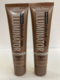 Sally Hansen Airbrush Legs Highlighter Nude Glow 3.3 fl oz Set of 2