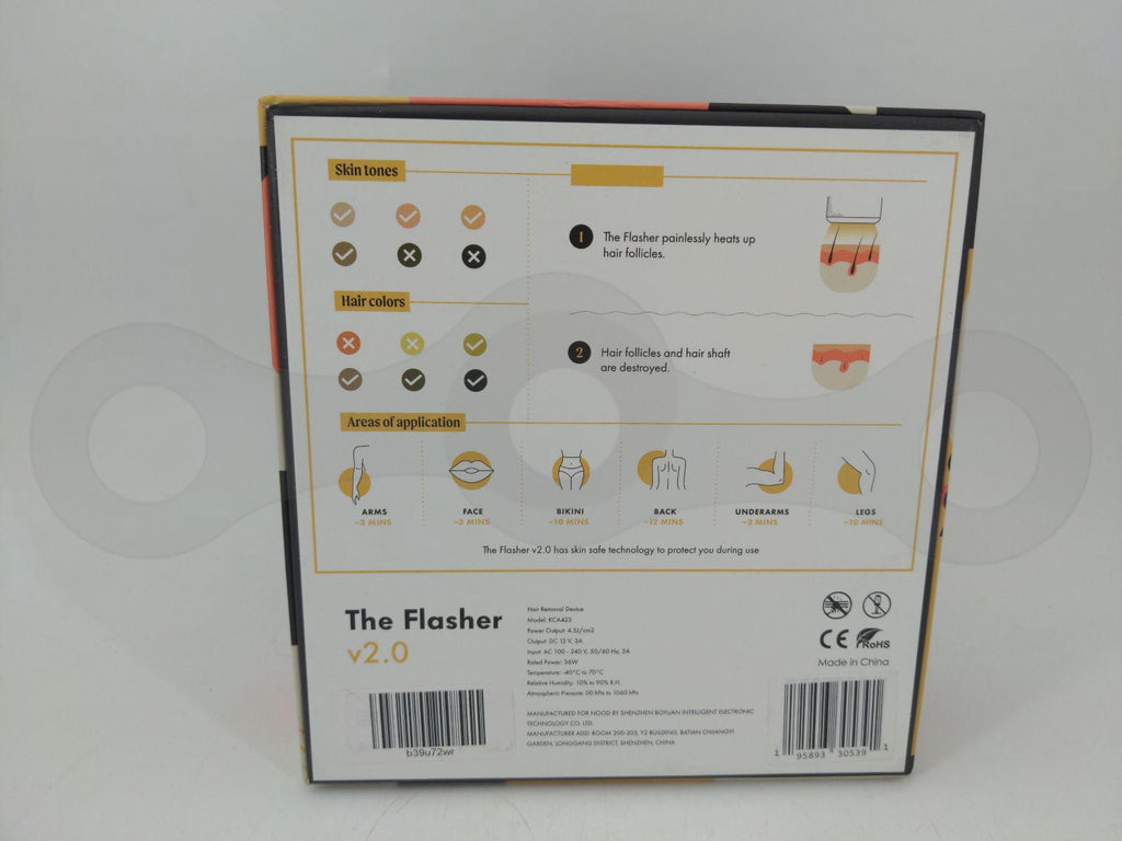 IPL Laser Hair Removal Handset Permanent & Painless for Face Body Arms Legs