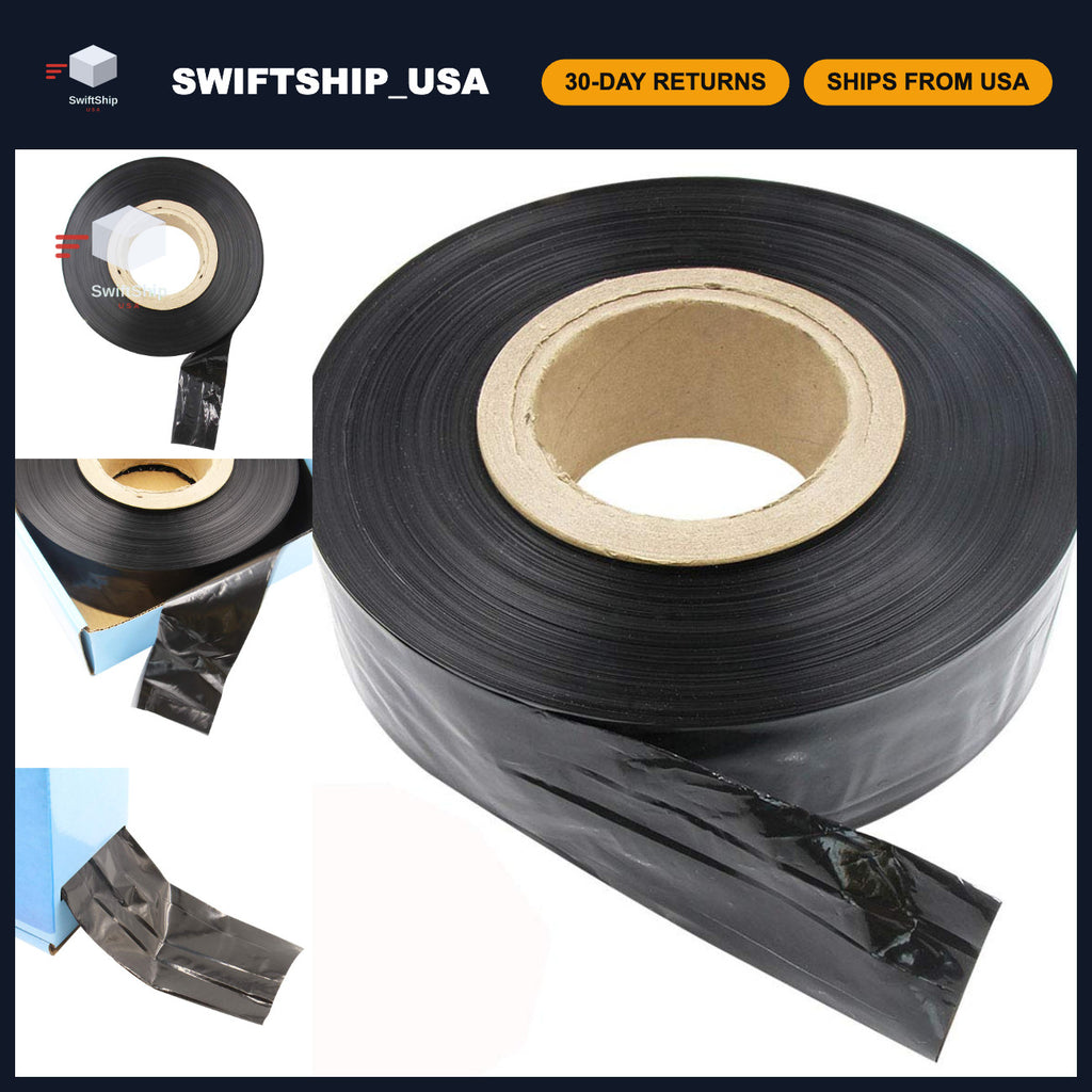 Disposable Tattoo Clip Cord Covers Roll 250m Black Sleeves for Tattooing