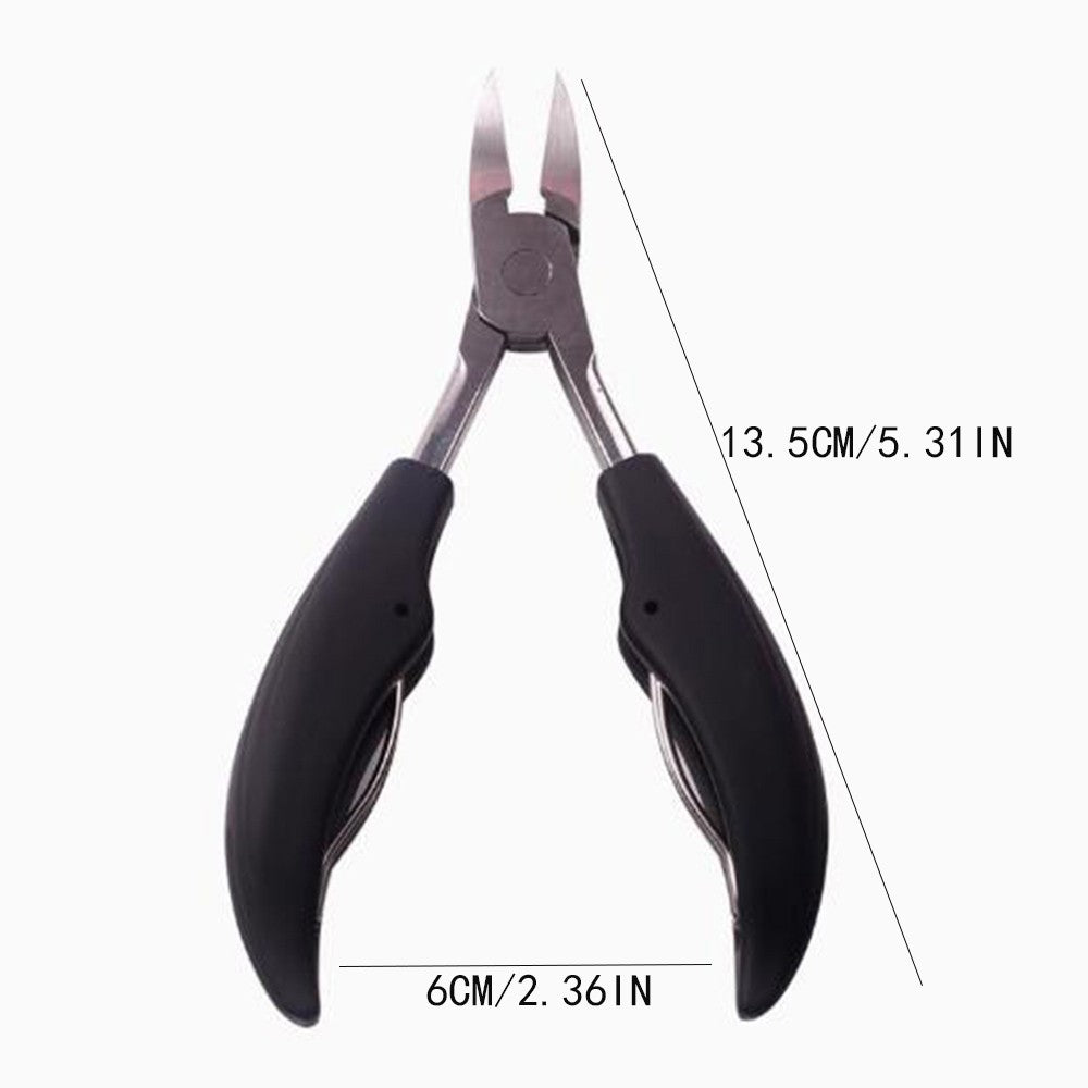 Heavy Duty Stainless Steel Toenail Clippers for Thick Nails - Professional Nail Care