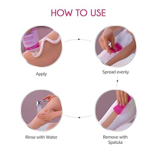 Sensitive Skin Hair Removal Cream for Women - Fast Bikini & Body Depilatory