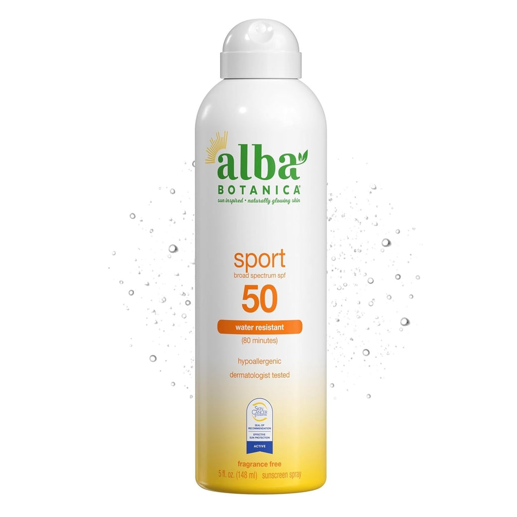 Eco-Friendly SPF 50 Sport Sunscreen Spray - Nourishing Coconut Mist 5 Fl Oz