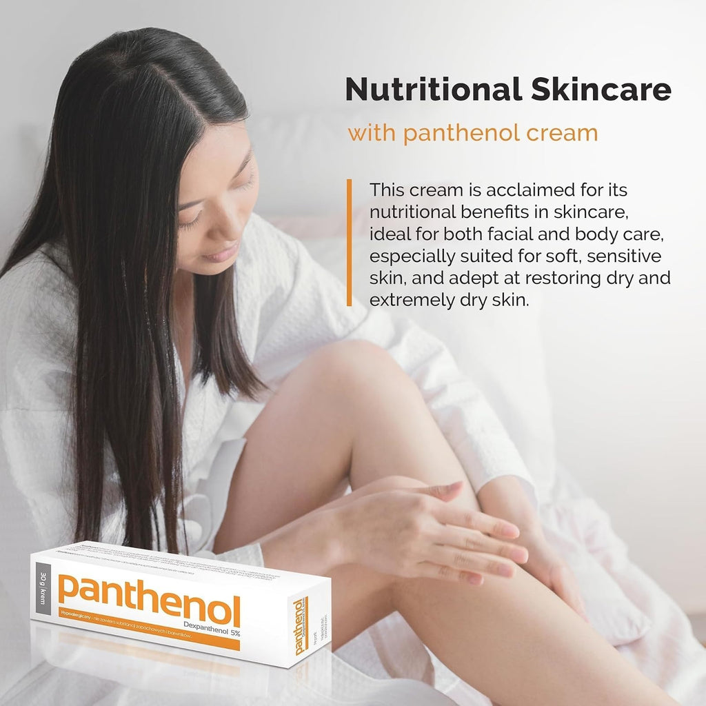 Aflofarm Panthenol After Sun Cream 30g - Soothing Moisturizer for Sensitive Skin