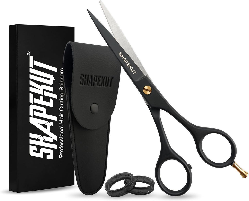 6.5 Inch Hair Cutting Scissors for Barbers and Home Use - Professional Hair Shears