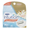 Schick Intuition Razor Blade Refills for Dry Skin - 3 Cartridges