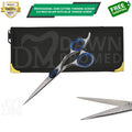 Professional Hair Cutting Scissors 6.5" Razor Edge Barber Shears with Blue Tension Screw