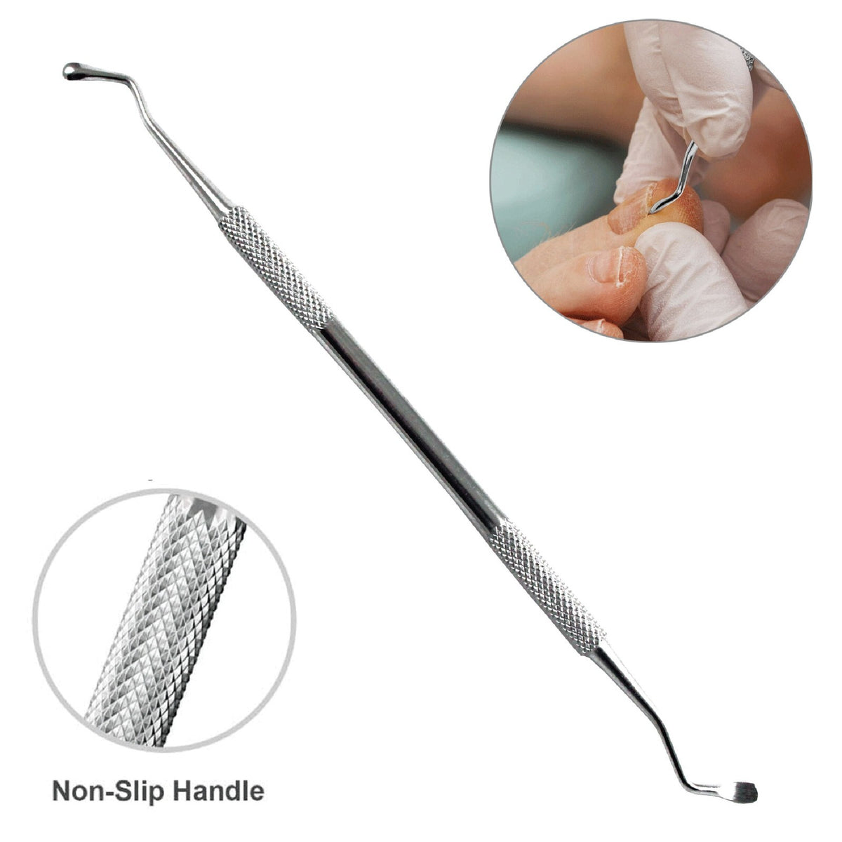 Ingrown Toe Nail Corrector Tool - Toenail Lifter & Fixer for Paronychia
