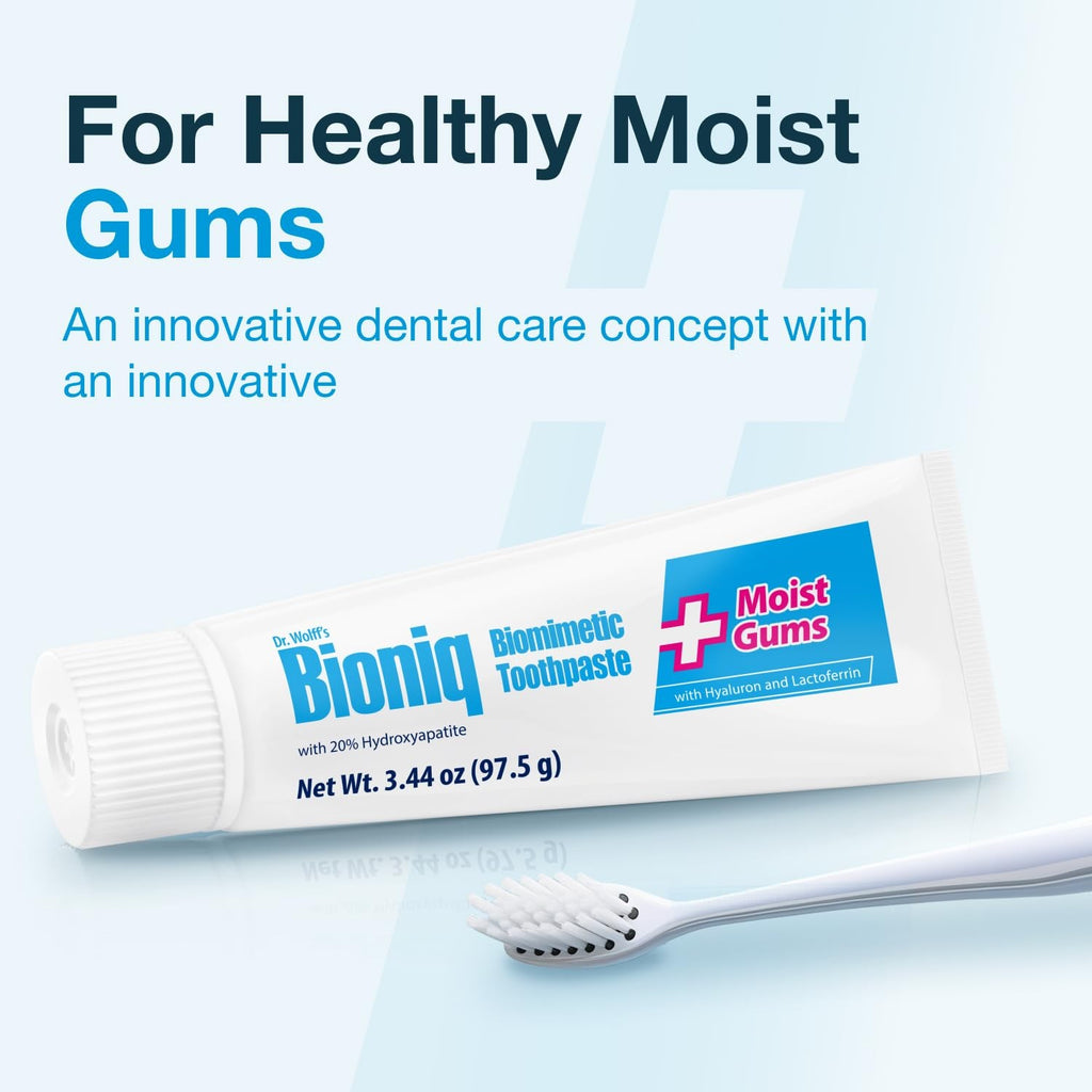 Hydroxyapatite Toothpaste Fluoride & SLS Free for Strong Enamel & Healthy Gums