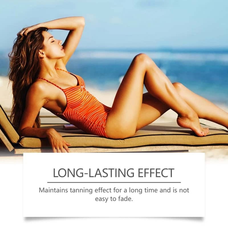 Deep Moisturizing Herbal Skin Tanning Lotion 100g for Face & Body