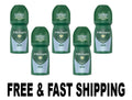 Men Unscented Roll-On Antiperspirant Deodorant Pack of 5 - Long-Lasting Freshness