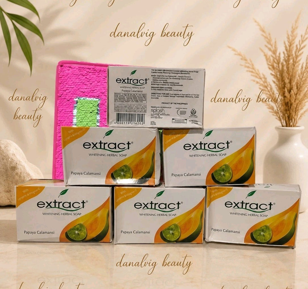 Herbal Whitening Soap Pack of 6 - Natural Skin Brightening Bar
