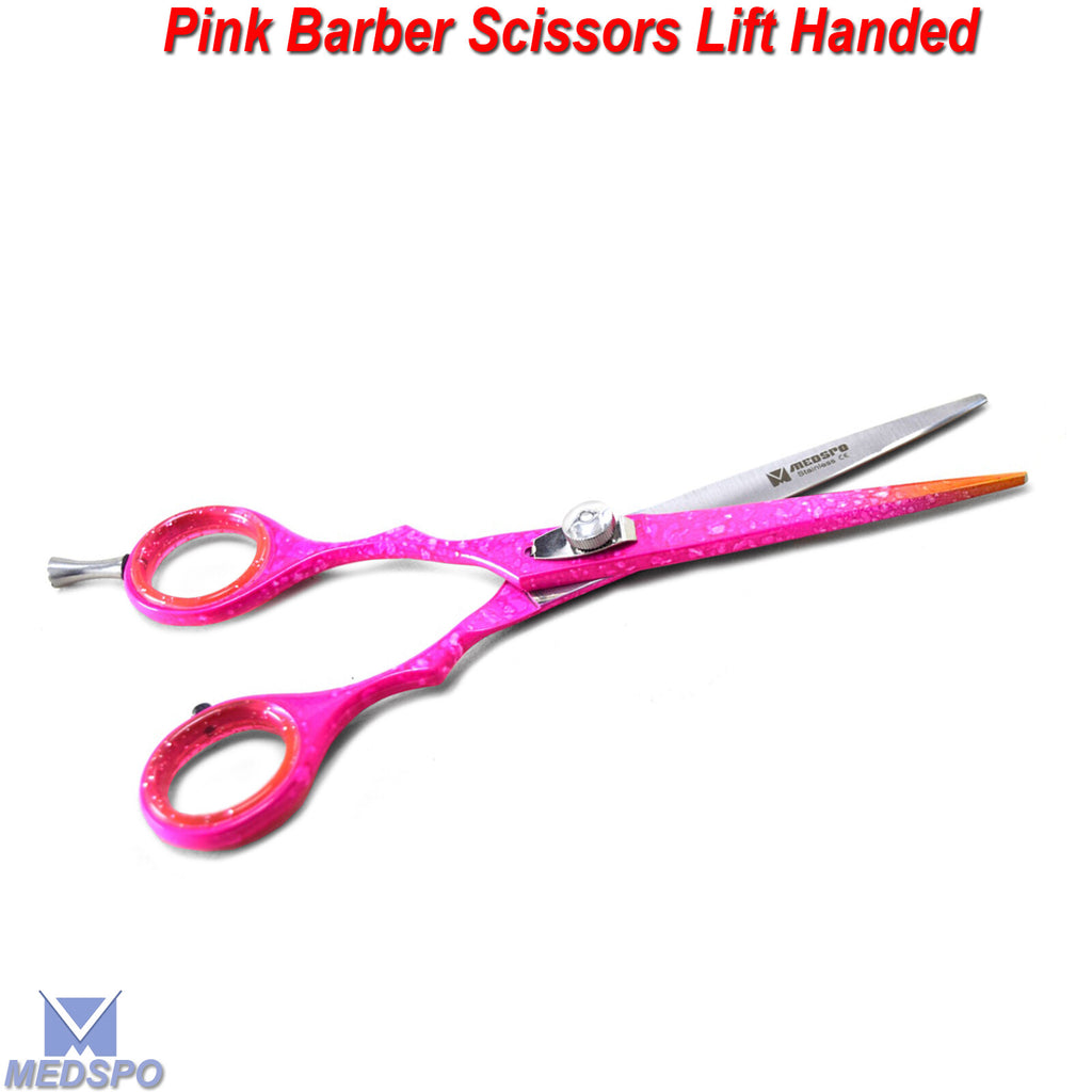 Left Handed Hairdressing Scissors 6.5 Inch Salon Barber Razor Professional