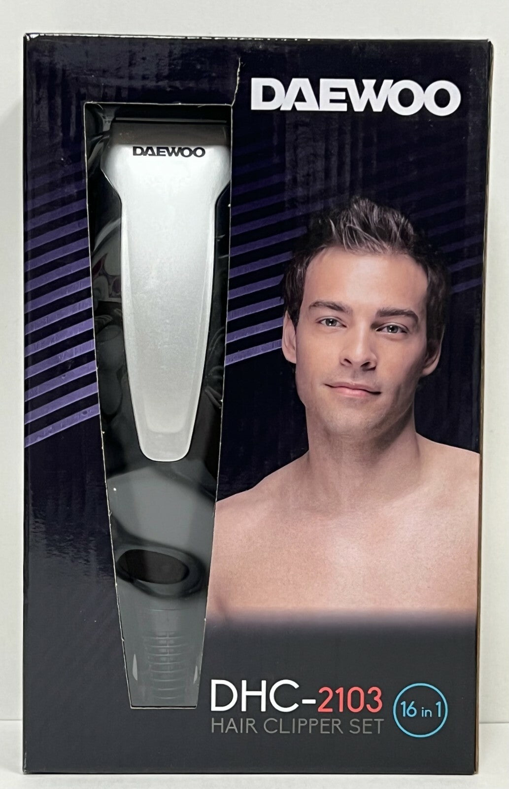 220V Hair Clipper Set with Adjustable Blades and Accessories for Export