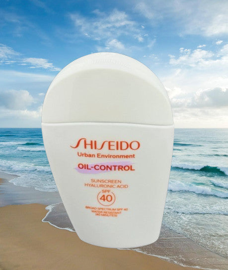 Shiseido Urban Environment Oil Control Sunscreen SPF 40 with Hyaluronic Acid 1.6 oz