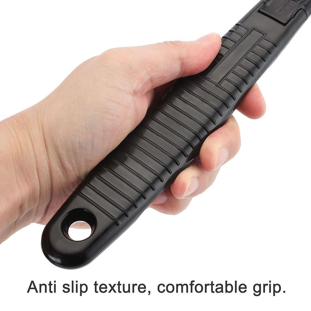 Back Hair Removal Shaver with Long Handle, 3-Blade Body Groomer Set