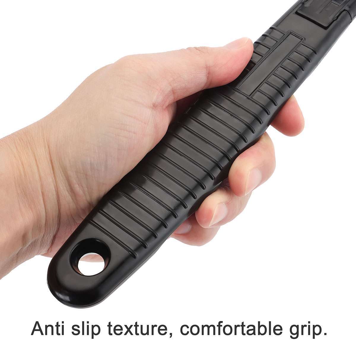 Back Hair Removal Shaver with Long Handle, 3-Blade Body Groomer Set