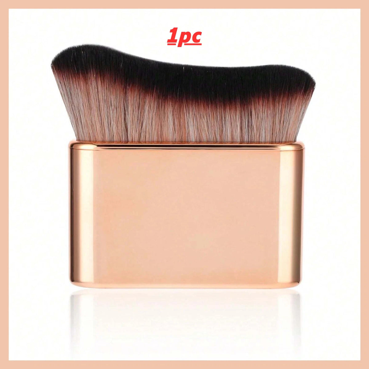 Body Makeup & Self Tanner Brush - Kabuki Style for Smooth, Even Application