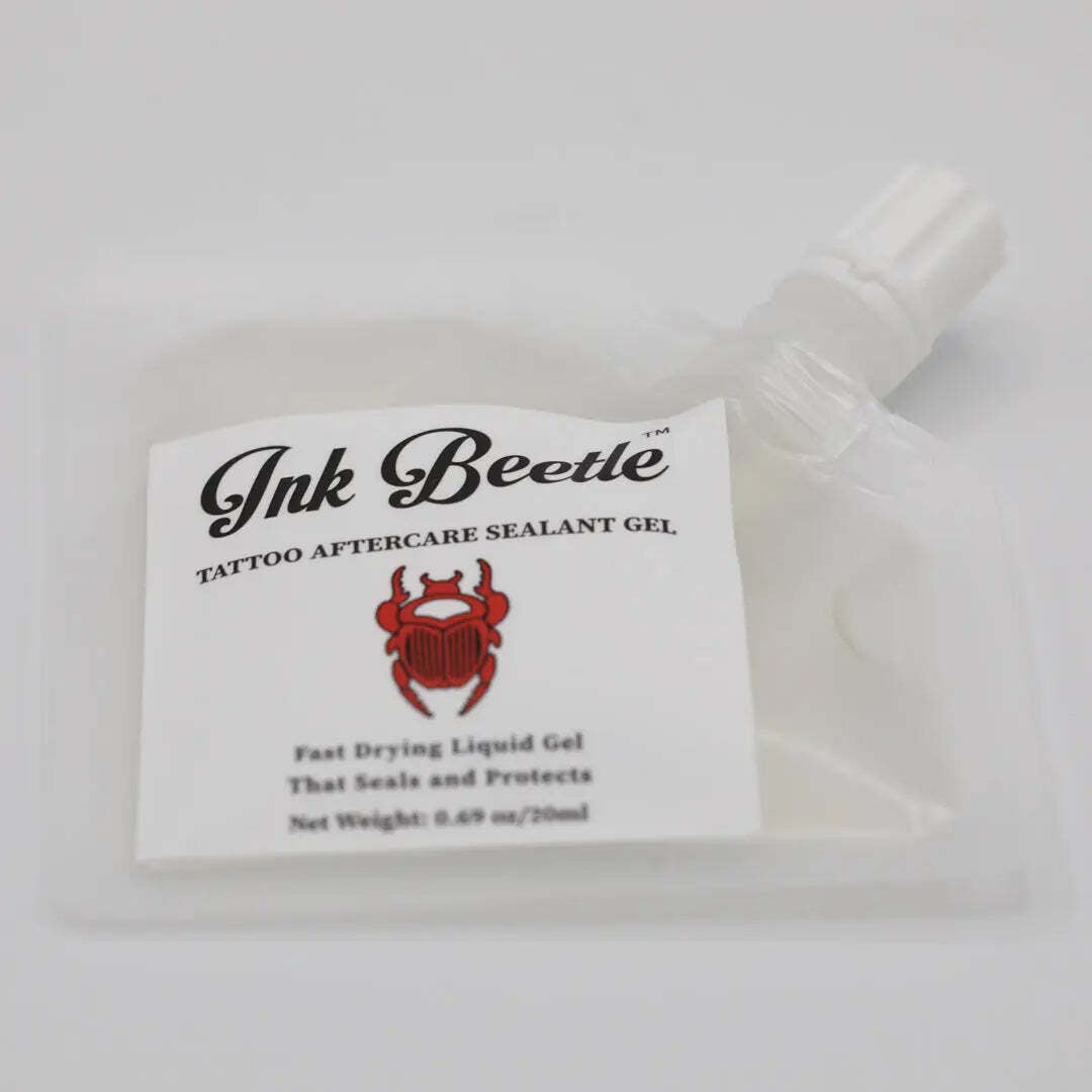 Tattoo Aftercare Gel - Ink Beetle Derm Gel Sealant for Tattoos 20ml or 250ml