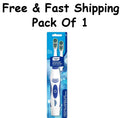 Electric Toothbrush with Replacement Heads - Dual Action Oral Care