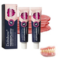 Extra Strong Denture Adhesive 2-Pack - Natural, Non-Toxic, Pink
