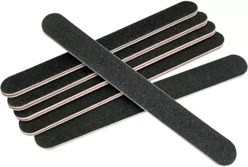 30 Pack Double Sided Nail Files 100/180 Grit for Acrylic & Natural Nails